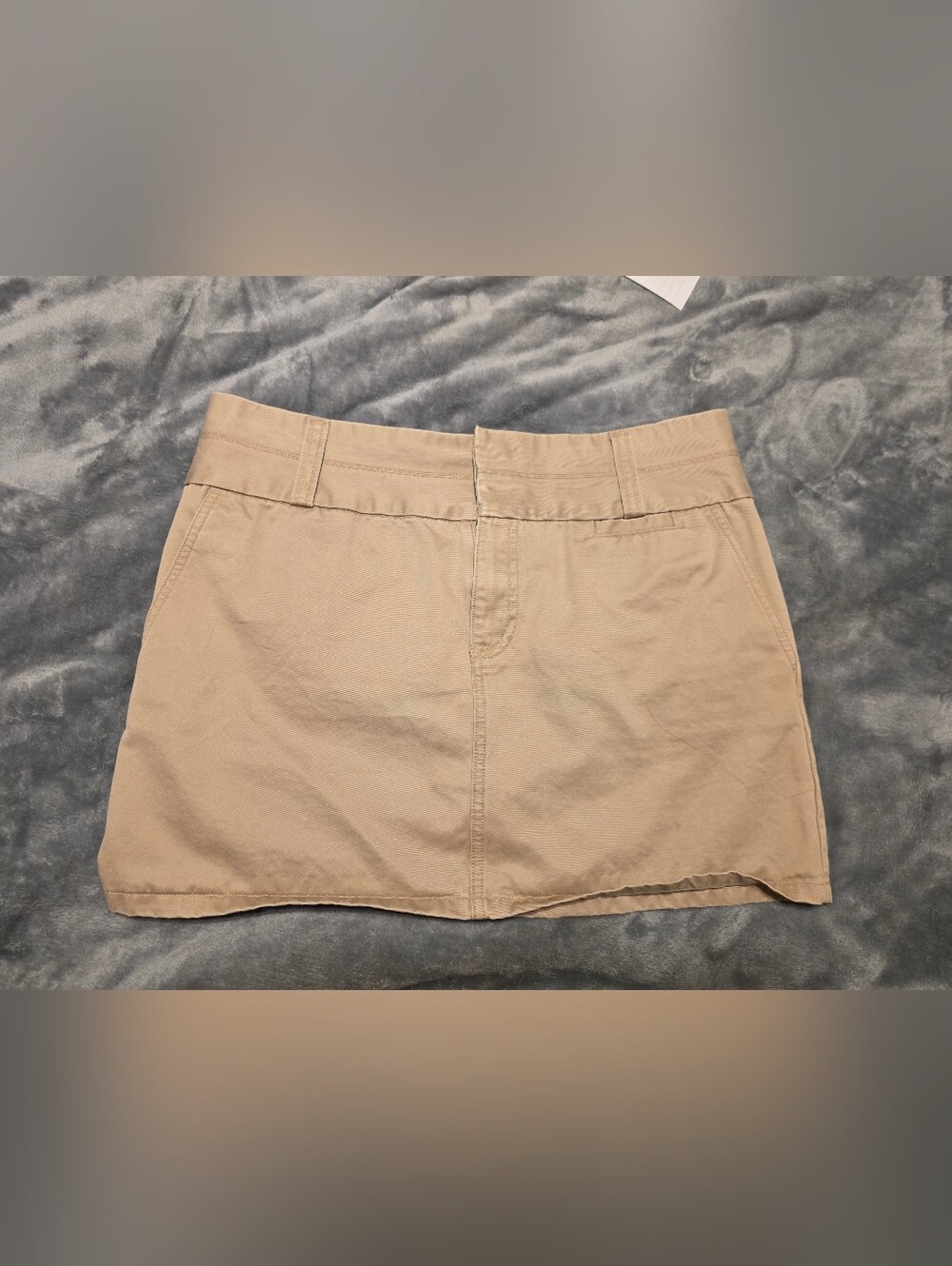 Old Navy Tan Cotton Mini Skirt